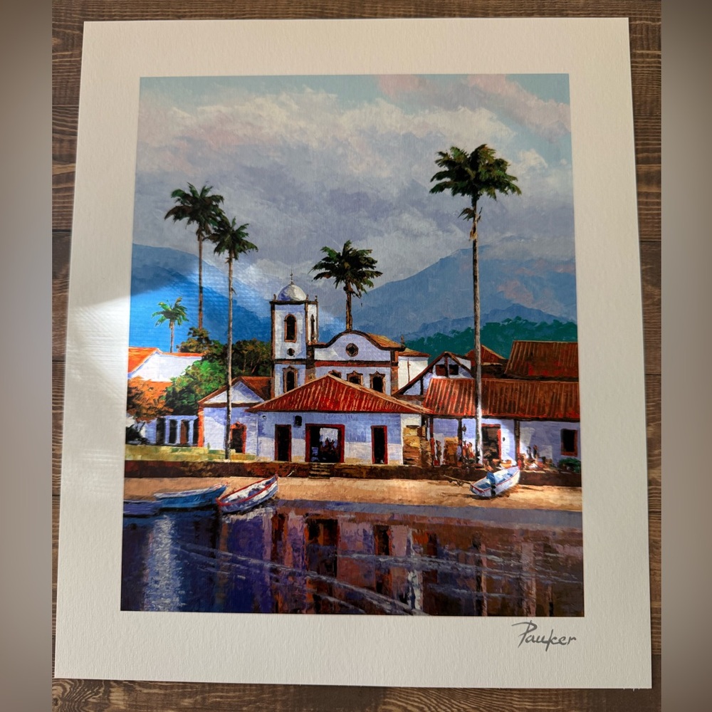 Alex Parker - Reflections 2002 Seriolithograph Art Print